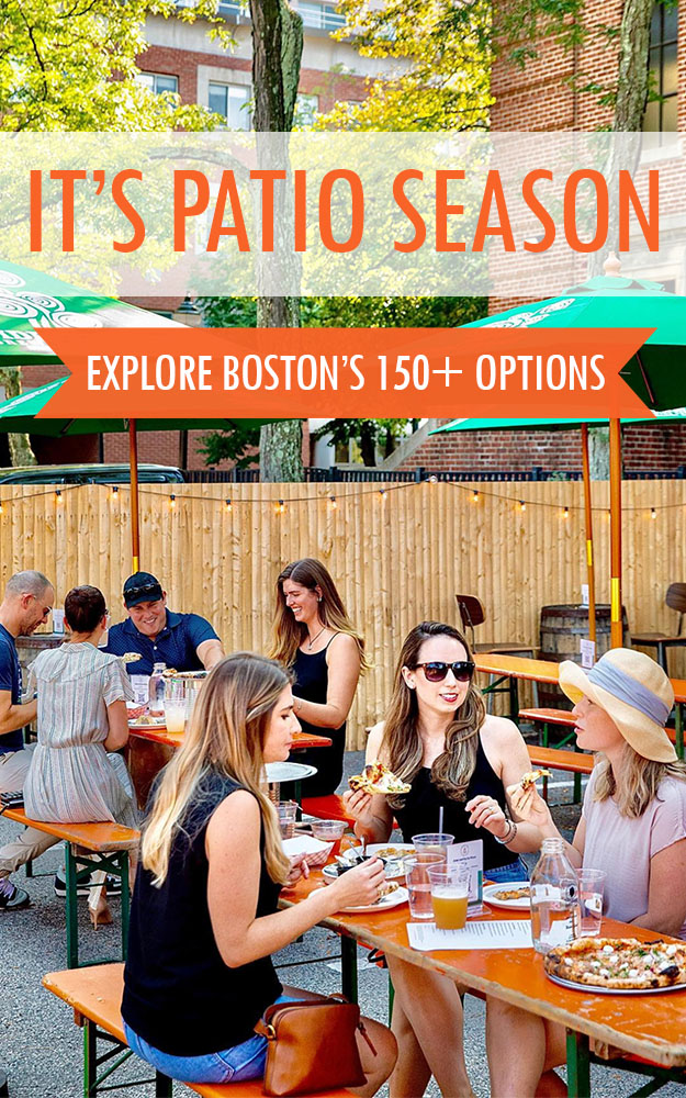 Outdoor Dining in Boston, Cambridge and beyond