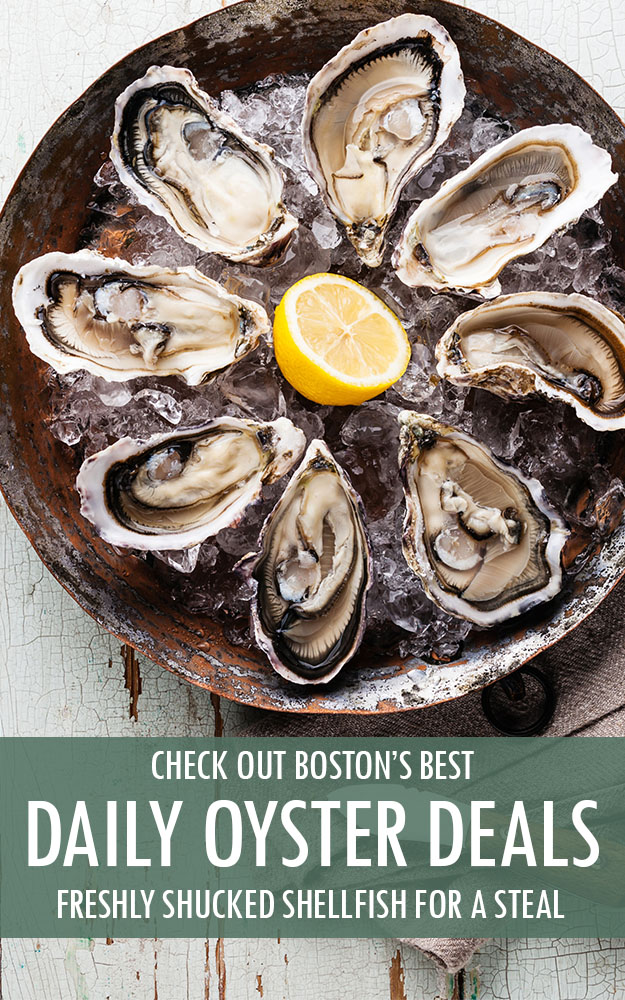 Oyster Deals in Boston, Cambridge and beyond